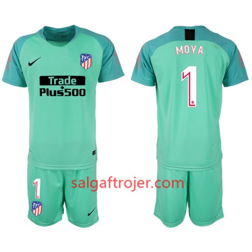 Atlético Madrid Fodboldtrøjer Målmand Moya 1 Børn sæt 2018/19 Kort ærmer Atlético Madrid Fodboldtrøjer Målmand Moya 1 Børn sæt 2018/19 Kort ærmer